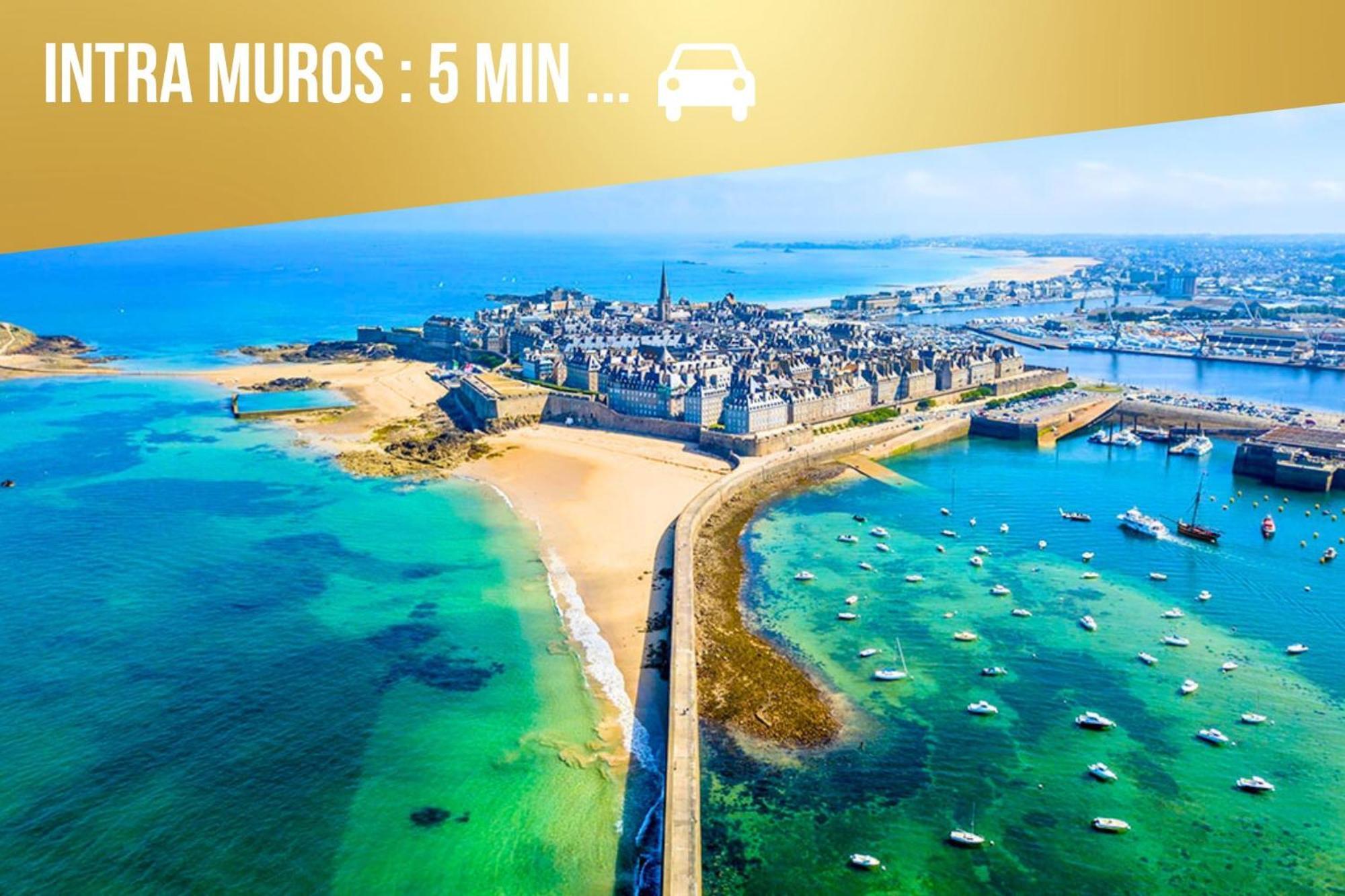 Allen - 2Min De La Plage Du Sillon Et Intra Saint-Malo Bagian luar foto